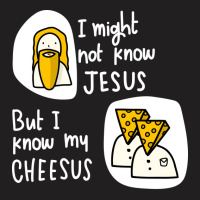 Jeesus Vs Cheeses In White Summer T-shirt | Artistshot