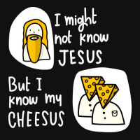 Jeesus Vs Cheeses In White Summer Graphic T-shirt | Artistshot