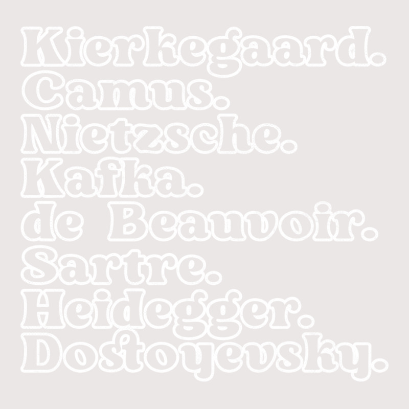 Kierkegaard Camus Nietzsche Kafka De Beauvoir Sartre Heidegger Dostoye Pocket T-shirt | Artistshot