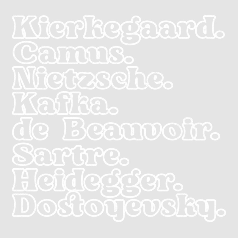 Kierkegaard Camus Nietzsche Kafka De Beauvoir Sartre Heidegger Dostoye Exclusive T-shirt | Artistshot