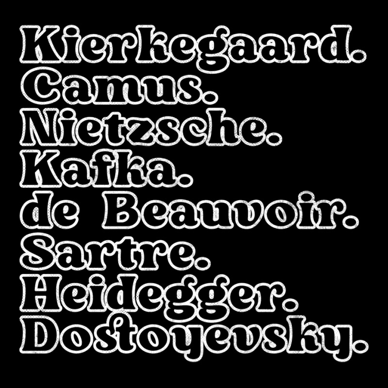 Kierkegaard Camus Nietzsche Kafka De Beauvoir Sartre Heidegger Dostoye Lightweight Hoodie | Artistshot