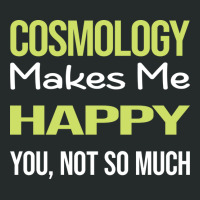 Funny Happy Cosmology Retro Women's Triblend Scoop T-shirt | Artistshot