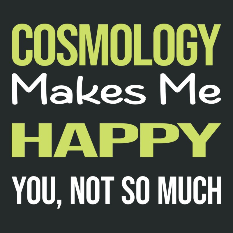 Funny Happy Cosmology Retro Women's Triblend Scoop T-shirt by besemfofita3 | Artistshot