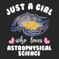 Just A Girl Who Loves Astrophysical Science Humor Men's T-shirt Pajama Set | Artistshot