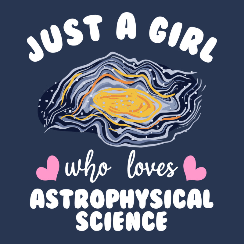 Just A Girl Who Loves Astrophysical Science Humor Men Denim Jacket by besemfofita3 | Artistshot