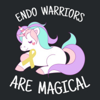 Unicorn Endometriosis Warriors Are Magical Crewneck Sweatshirt | Artistshot