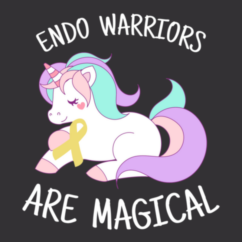 Unicorn Endometriosis Warriors Are Magical Vintage Hoodie by VivianLaurettaLott | Artistshot