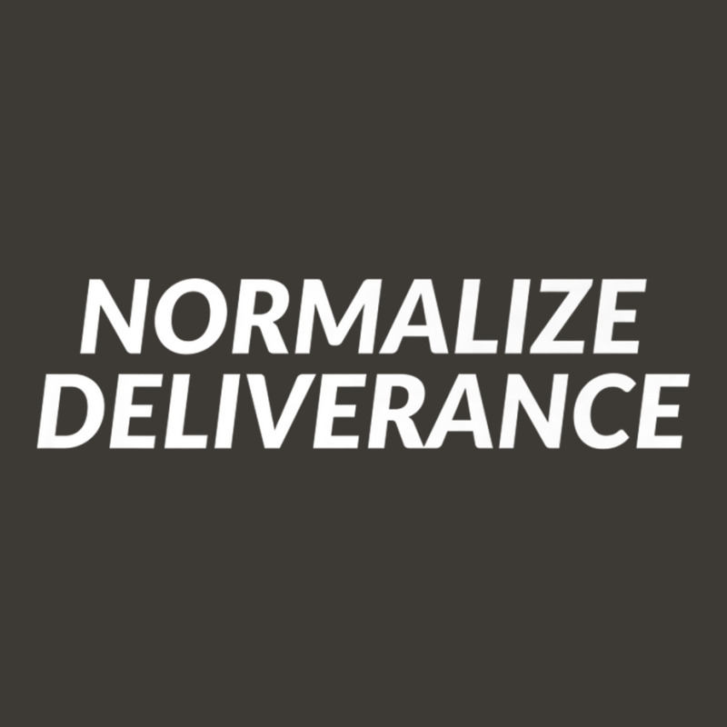 Normalize Deliverance   Christian Faith Premium T Shirt Bucket Hat by mauthe | Artistshot