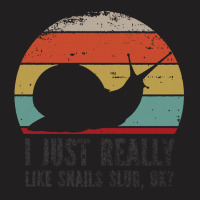 I Just Really Like Snails Slug Ok T  Shirt Funny I Just Really Like Sn T-shirt | Artistshot