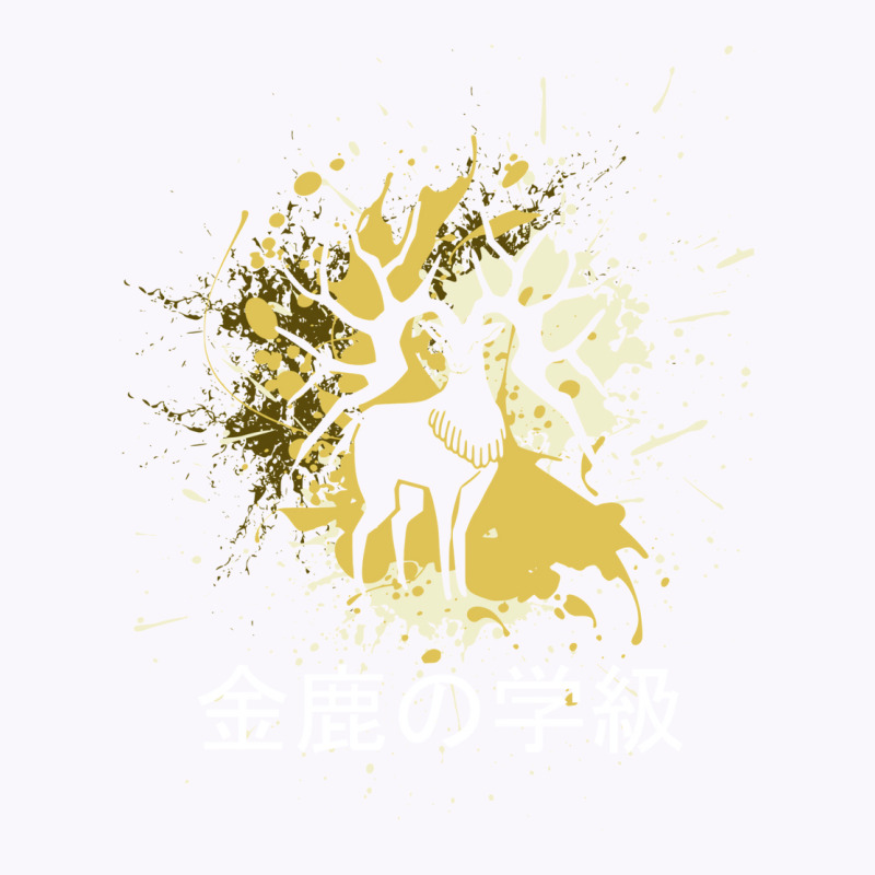 Golden Deer   Yellow Splatter Design   Japanese Aesthetic Tank Top by gurgenyahyaip | Artistshot