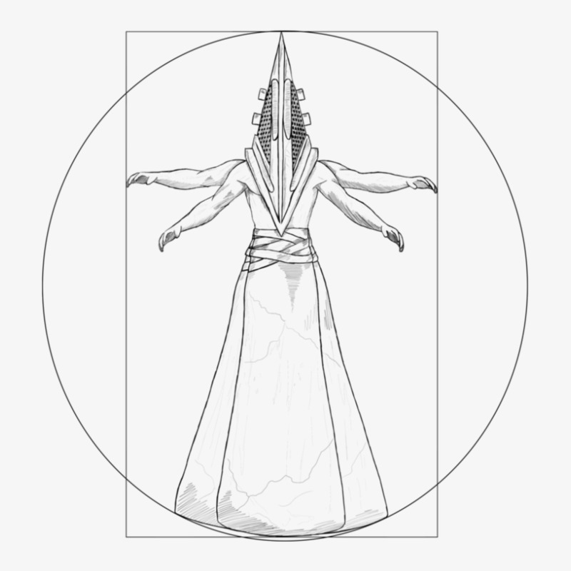 Pyramid Head Vitruvian Man Champion Hoodie | Artistshot