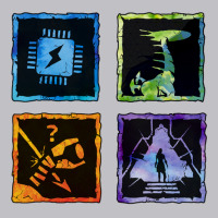 Horizon Zero Dawn Sticker Pack Pocket T-shirt | Artistshot