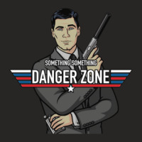 Danger Zone Ladies Fitted T-shirt | Artistshot