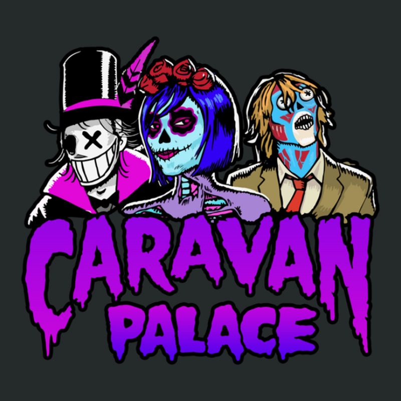 Caravan Palace Merch Women's Triblend Scoop T-shirt by TIMMYBWRIGHT | Artistshot