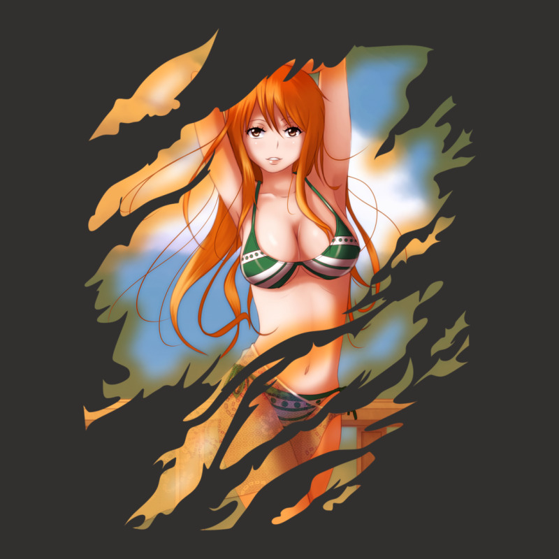 Nami  Scratches Champion Hoodie by deonelarmonyx | Artistshot