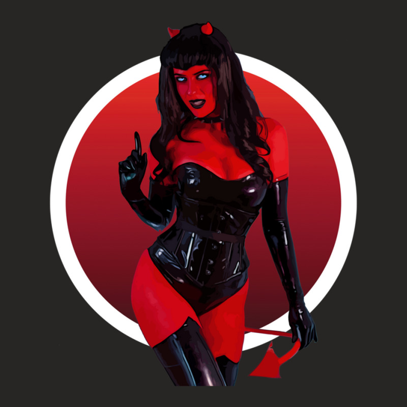 Devil Woman Ladies Fitted T-Shirt by Alexsmith | Artistshot