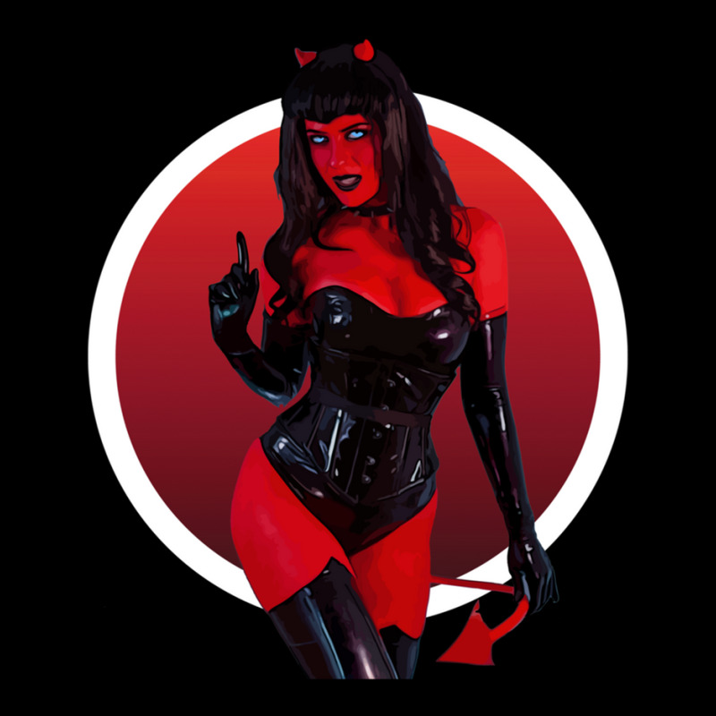 Devil Woman Women's V-Neck T-Shirt by Alexsmith | Artistshot