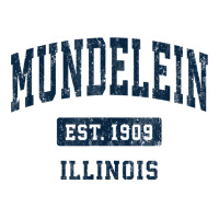 Mundelein Illinois Il Vintage Athletic Sports Design T Shirt Youth Tee | Artistshot