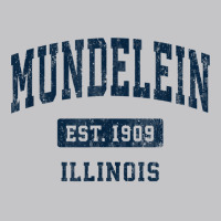 Mundelein Illinois Il Vintage Athletic Sports Design T Shirt Baby Bodysuit | Artistshot