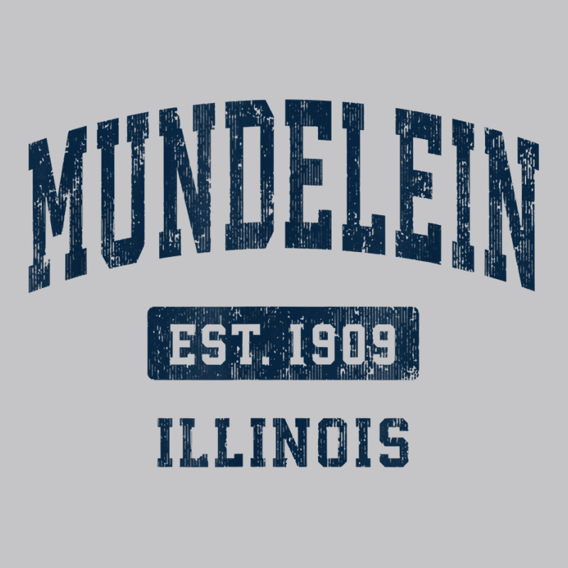 Mundelein Illinois Il Vintage Athletic Sports Design T Shirt Baby Bodysuit by puawhla | Artistshot