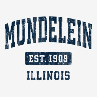 Mundelein Illinois Il Vintage Athletic Sports Design T Shirt Baby Beanies | Artistshot