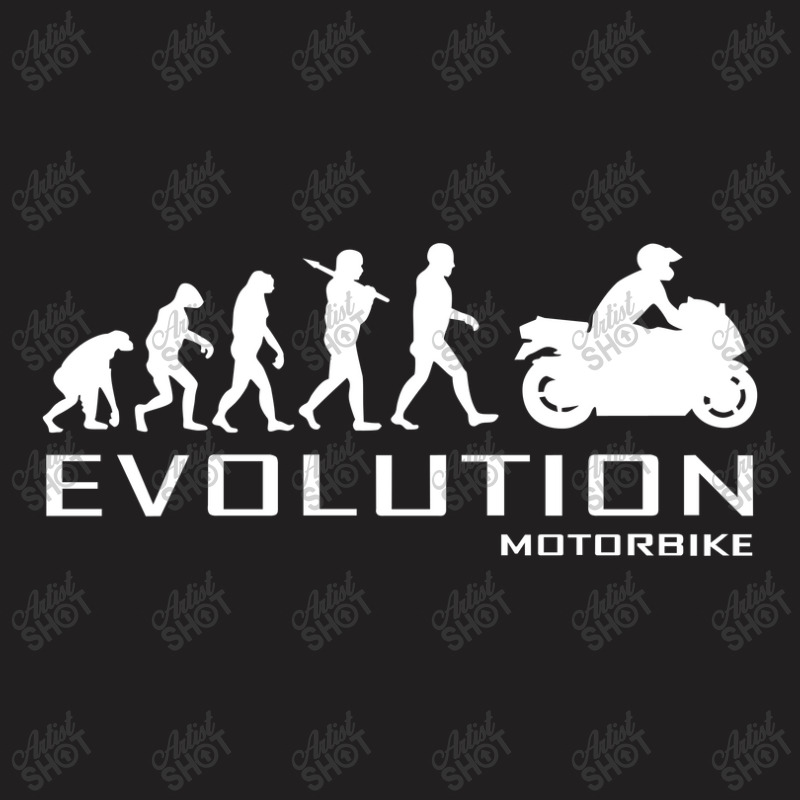 Funny Motorcycle Evolution T-shirt | Artistshot