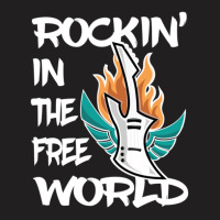 Rockin' In The Free World T-shirt | Artistshot