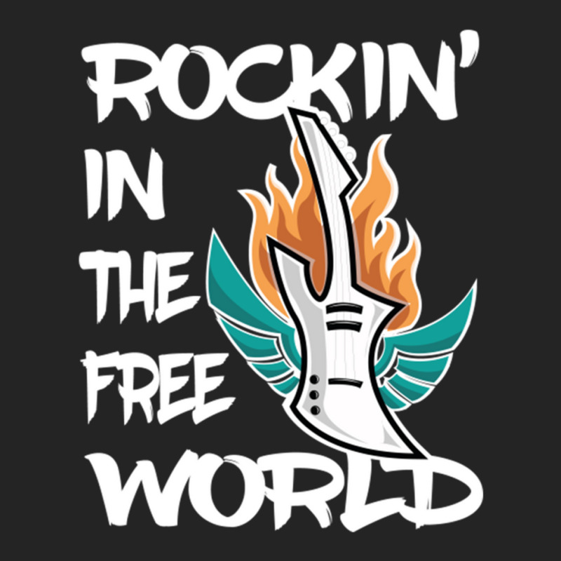 Rockin' In The Free World 3/4 Sleeve Shirt | Artistshot