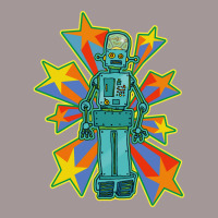 Super Cool Blue Robot With Shooting Stars Vintage Short | Artistshot