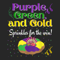 Purple Green Sprinkles For Win King Cake Mardi Gras T Shirt Men's T-shirt Pajama Set | Artistshot