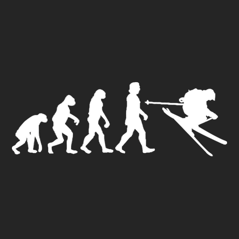 Skiing T  Shirt Skiing Evolution Gift T  Shirt Unisex Hoodie | Artistshot