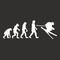 Skiing T  Shirt Skiing Evolution Gift T  Shirt Champion Hoodie | Artistshot