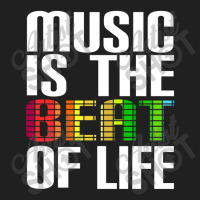 Music Is The Beat Of Life Novelty Gifts. 1 Ladies Polo Shirt | Artistshot