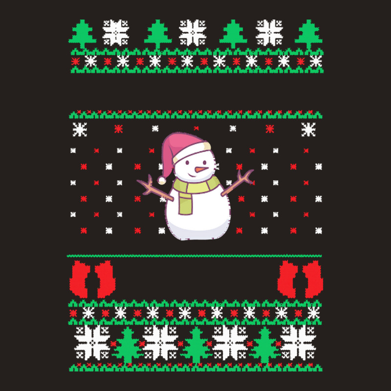 Snowman T  Shirt Snowman Ugly Christmas T  Shirt Tank Top | Artistshot