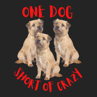 One Dog Short Of Crazy T  Shirtone Dog Short Of Crazy T  Shirt (1) 3/4 Sleeve Shirt | Artistshot