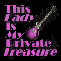 This Lady Is My Private Treasure (guitar) Men's Long Sleeve Pajama Set | Artistshot