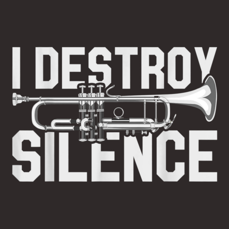 I Destroy Silence Musical Instrument Trumpet Racerback Tank by LeahRDenny | Artistshot