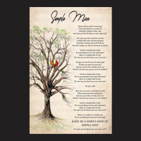 Simple Man Lyrics Poster8 T-shirt | Artistshot