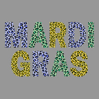 Funny Mardi Gras Carnival Parade Purple Green Gold Leopard T Shirt Women's V-neck T-shirt | Artistshot