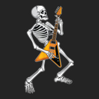 Skeleton Playing Guitar Cool Rock Guitarist Gift Fan 3/4 Sleeve Shirt | Artistshot