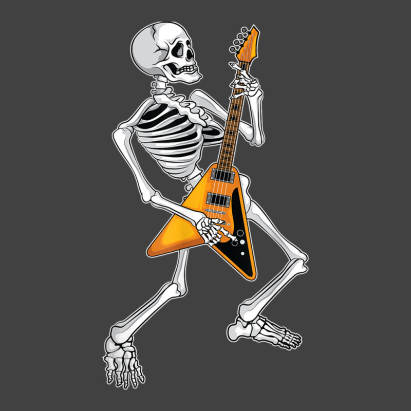 Skeleton Playing Guitar Cool Rock Guitarist Gift Fan Vintage T-shirt | Artistshot