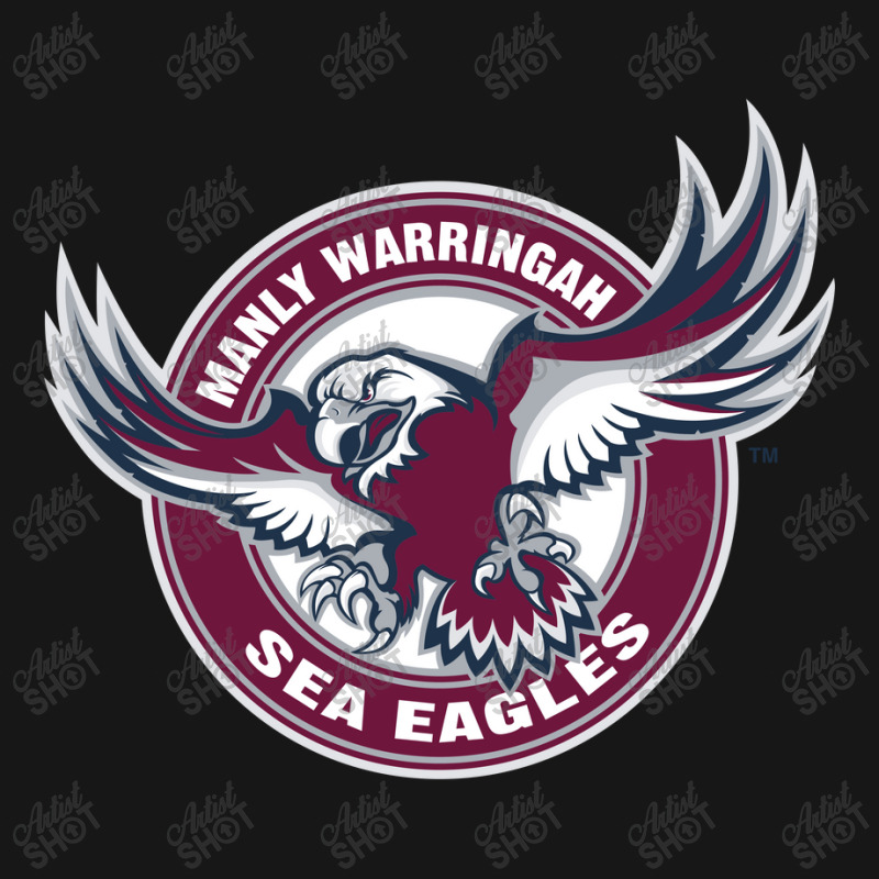 The-manly-warringah-sea-eagles-pen Medium-length Apron | Artistshot