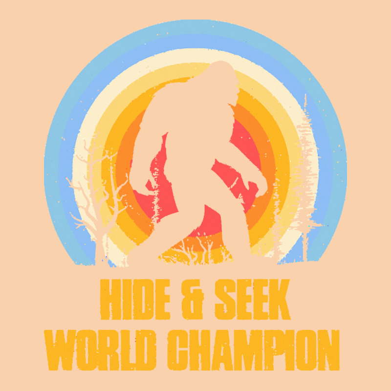 Bigfoot Hide And Seek T  Shirt Retro Bigfoot Hide And Seek World Champ Cropped Hoodie by solonfeil756 | Artistshot