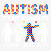 Autism Gift T  Shirt Autism It's Not A Disability It's A Different Abi Youth 3/4 Sleeve | Artistshot