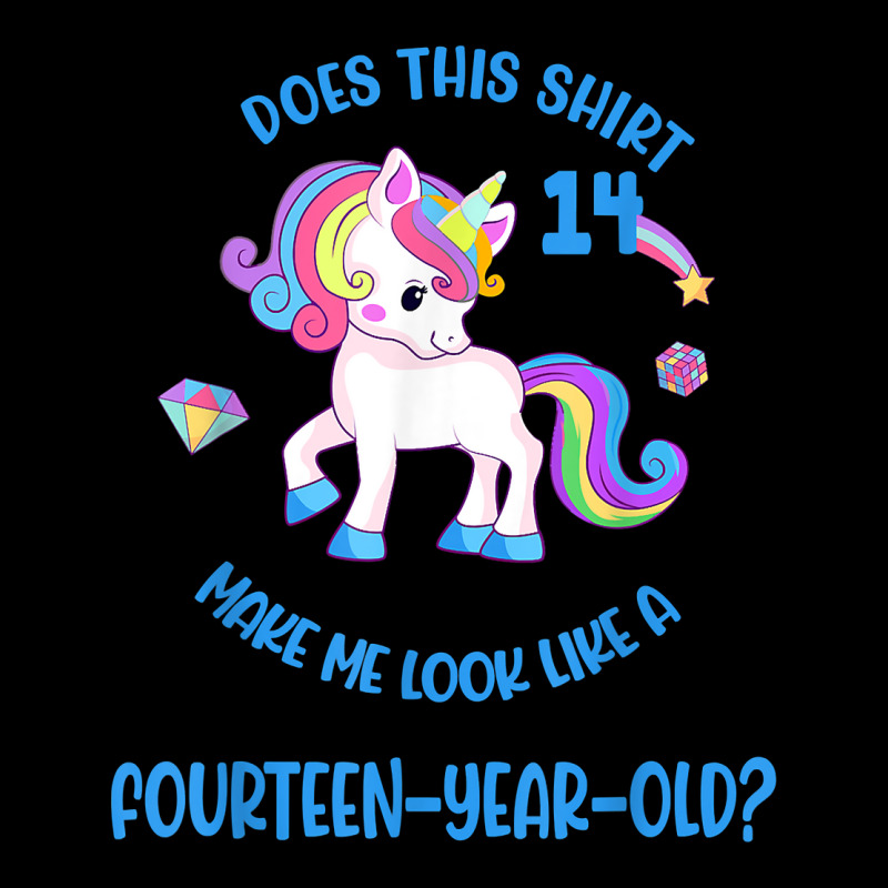 Does This Unicorn Make Me Look Like A 14 Fourteen Year Old T Shirt Pocket T-shirt | Artistshot