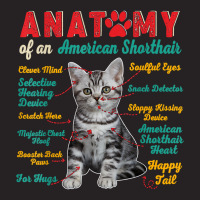 Anatomy Of An American Shorthair Clever Soulful Happy Tails T Shirt Vintage Cap | Artistshot