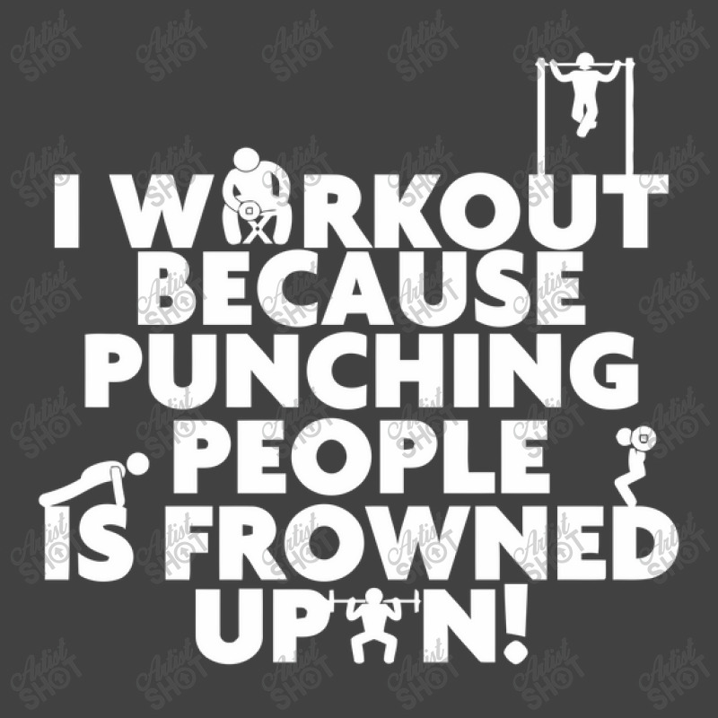 Punching People Is Frowned Upon Vintage T-Shirt by riotees | Artistshot