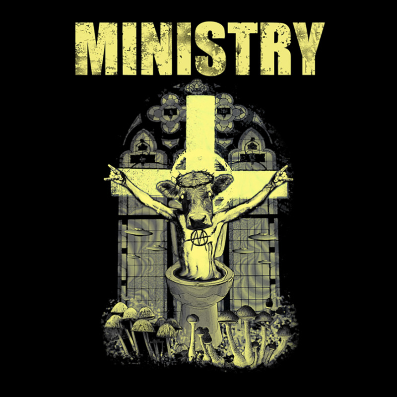 Ministry – Holy Cow 1 V-neck Tee | Artistshot