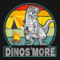 Funny Dinos'more Camping Dinosaur Camp Smore Dino Campfire T Shirt Active Duffel | Artistshot