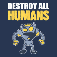 Destroy All Humans Computer Engineer T Shirt Men Denim Jacket | Artistshot